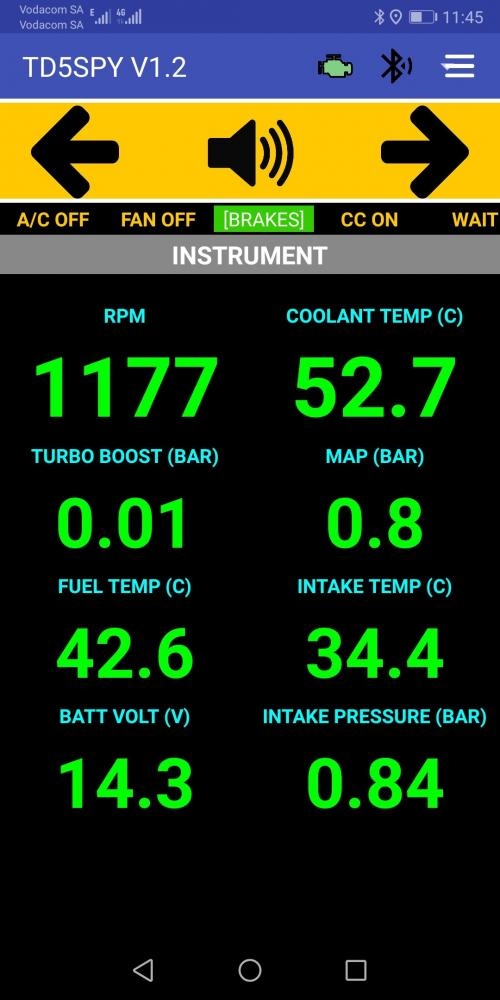 SCREEN  - INSTRUMENT