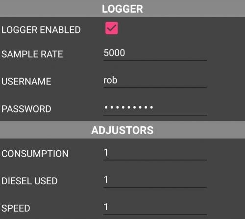 SCREEN  - SETTINGS 6