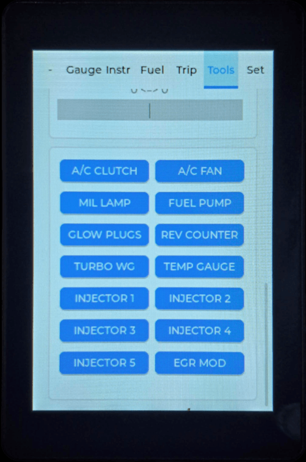 DASH SCREEN 8
