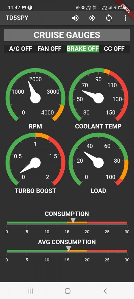 SCREENV3 CRUISE GAUGE PAGE