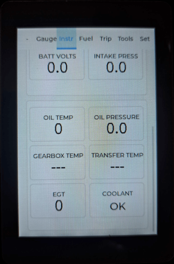 DASH SENSOR 1