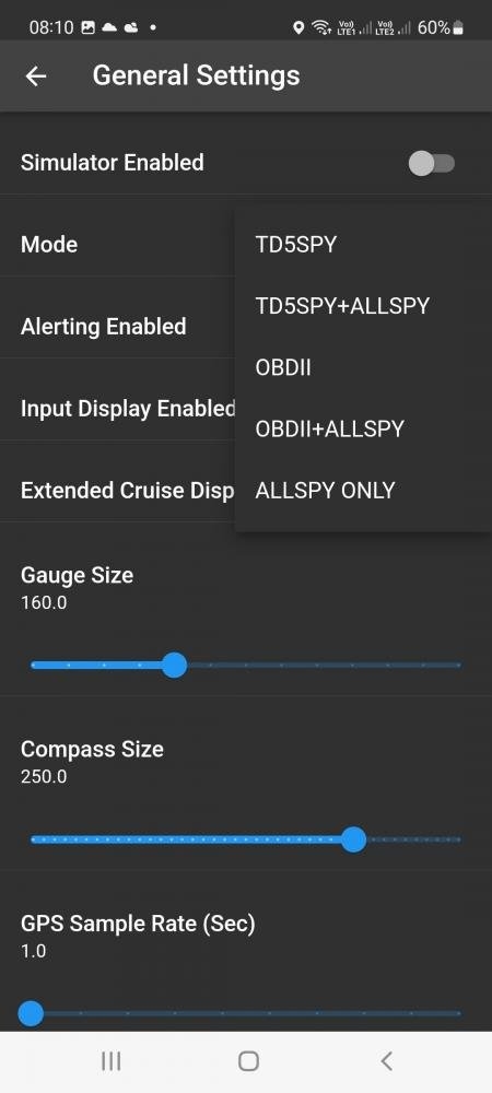 V3217 GENERAL SETTINGS